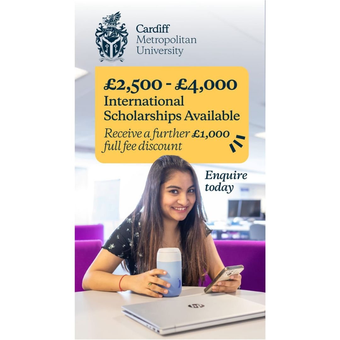 Ascend Global Educare - Hosur Scholarship at Cardiff Metropolitan University