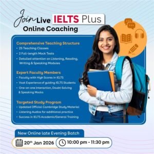 Ascend Global Educare - Hosur Online IELTS (20th Jan)