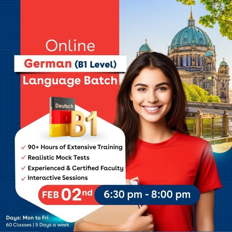 Online German B1 Level (2nd Feb)