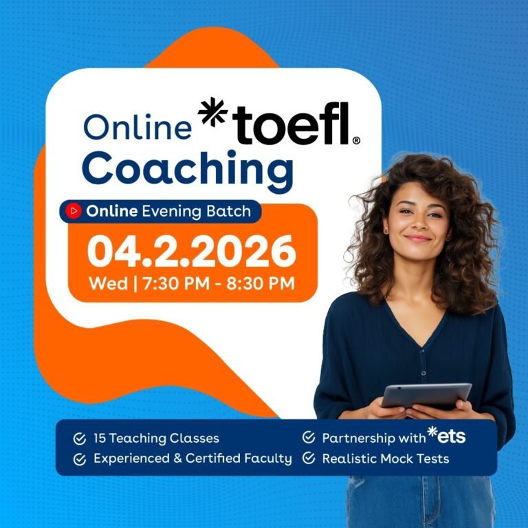 Online TOEFL (4th Feb)
