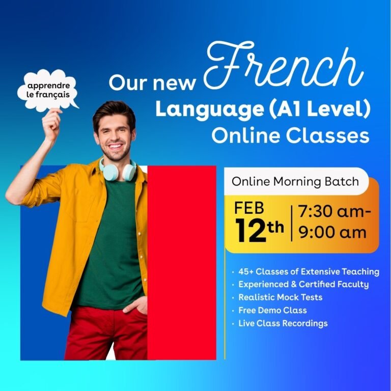 Online French A1 Level (12th Feb)