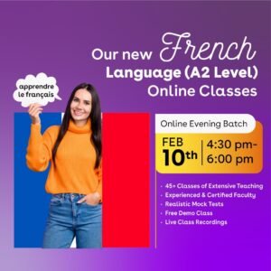 Ascend Global Educare - Hosur Online French A2 Level (10th Feb)