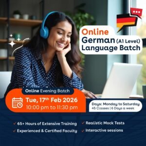 Ascend Global Educare - Hosur Online German A1Level (17th Feb)