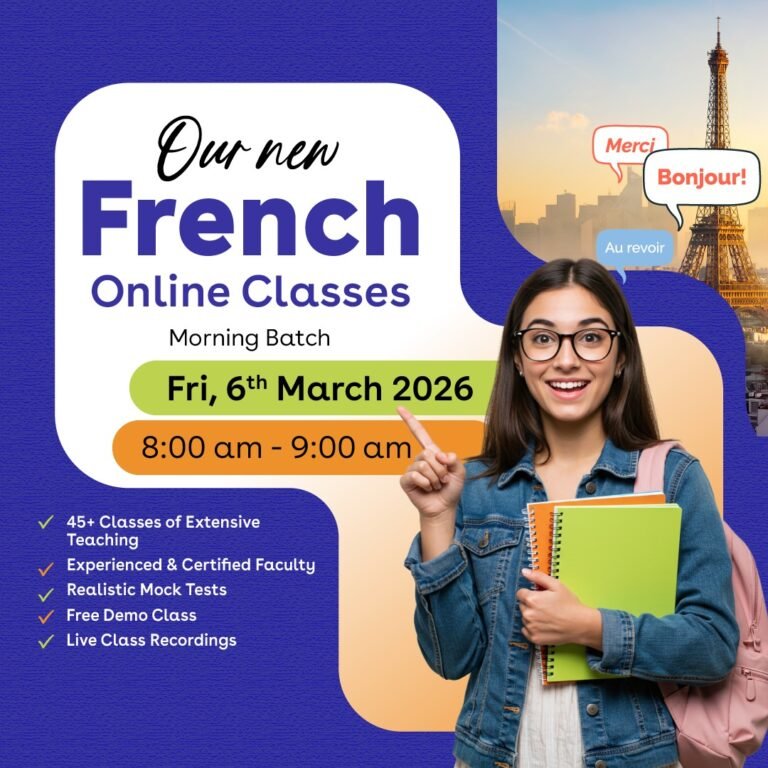 Online French A1 Level (6th March)
