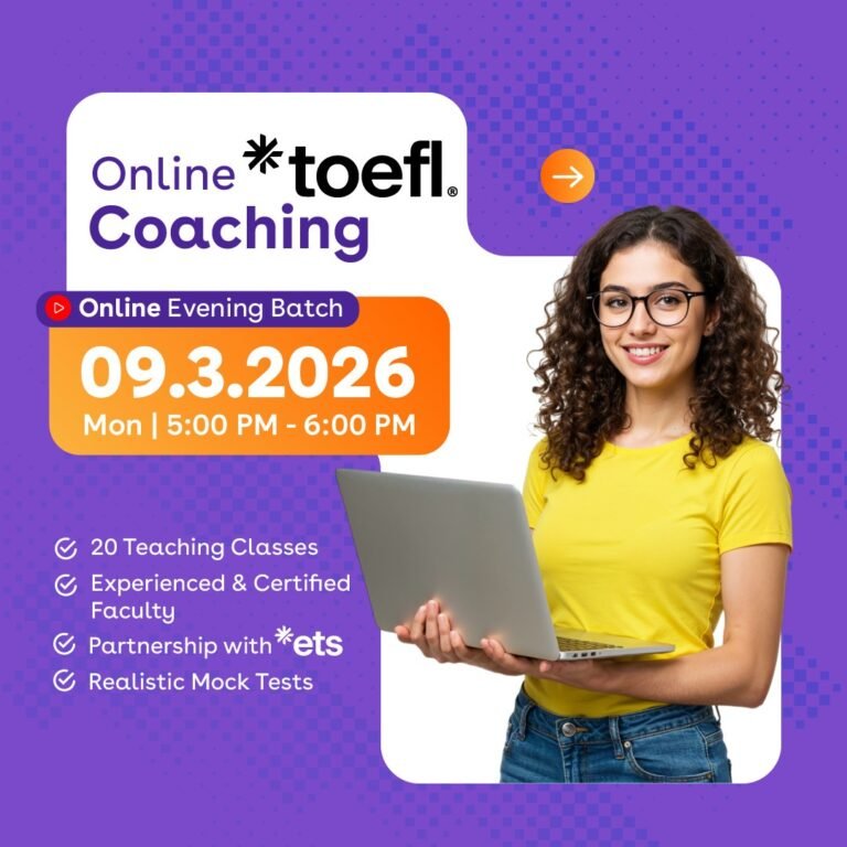 Online TOEFL (9th March)